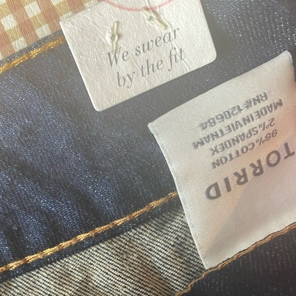 Torrid women’s denim shorts. Size 24. NWT - Picture 7 of 14